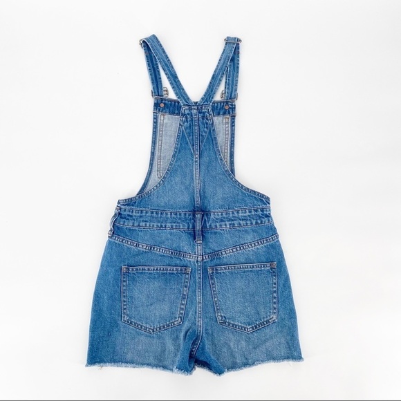Madewell Overall Adirondack Shorts Style H6575 XXS - Picture 4 of 8